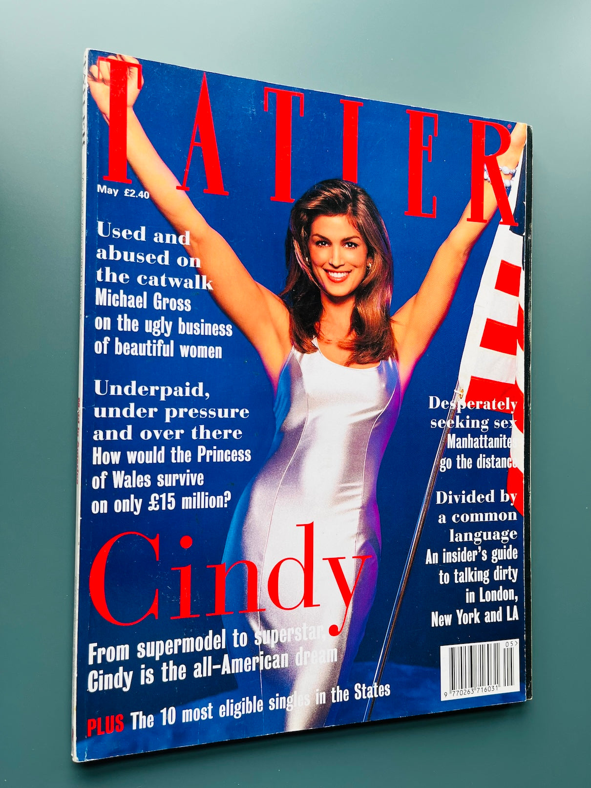 Tatler Magazine - Cindy Crawford CAMERON DIAZ Robin Wright