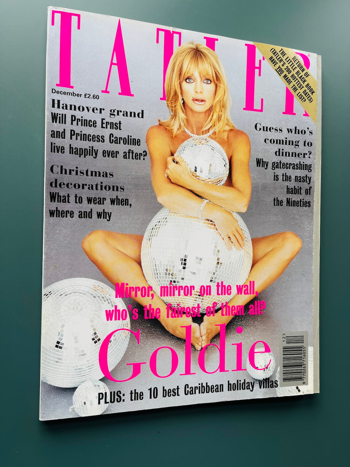 Tatler Magazine - GOLDIE HAWN Helen Baxendale KAREN ELSON