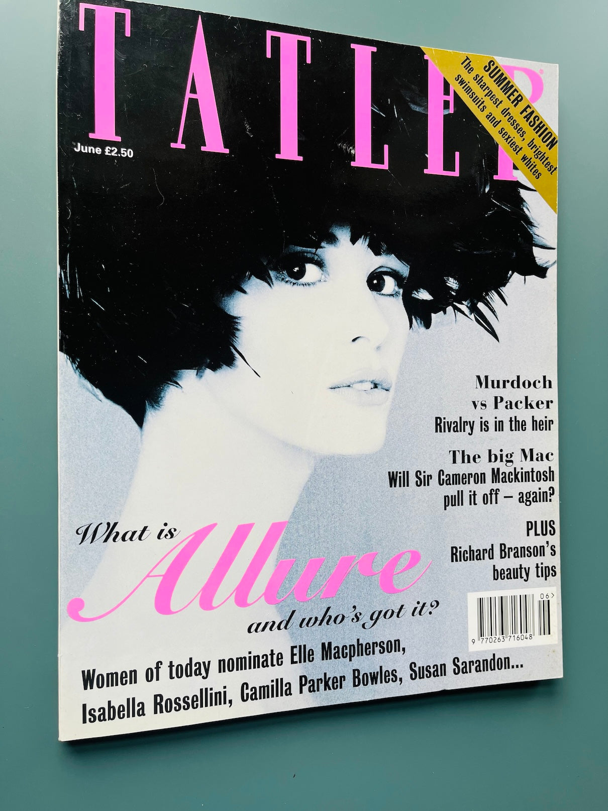 Tatler Magazine - Elle MacPherson Tereza Maxova