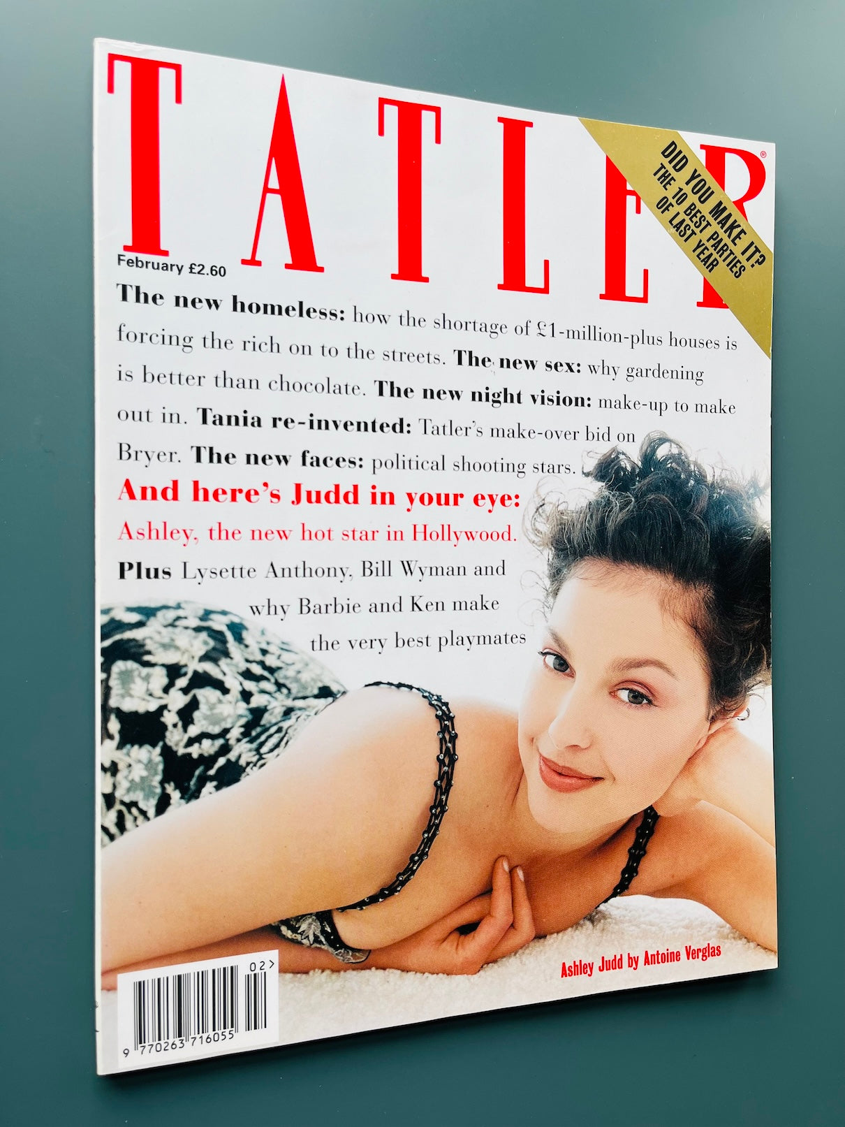 Tatler Magazine - ASHLEY JUDD Bill Wyman Emilia Fox