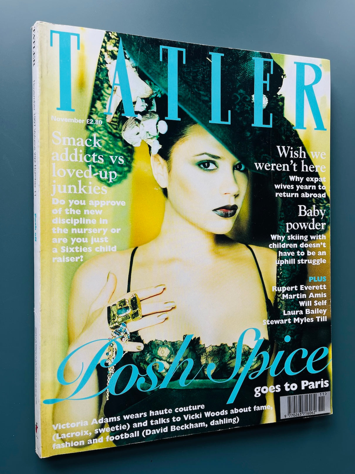 Tatler Magazine - VICTORIA BECKHAM The Spice Girls MATTHEW ROLSTON