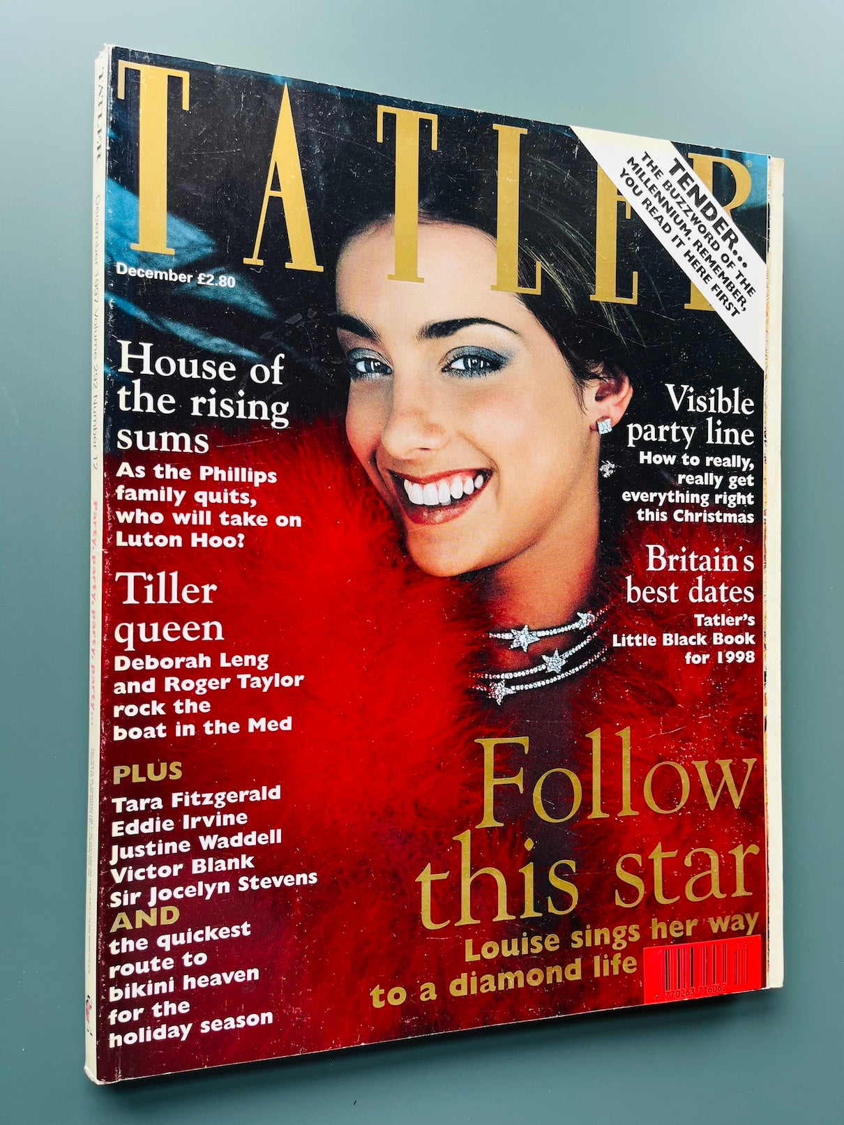 Tatler Magazine - Louise Nurding Redknapp EDDIE IRVINE