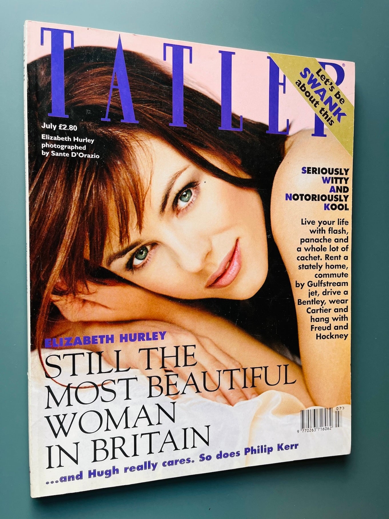 Tatler Magazine - Elizabeth Hurley NICKY HASLAM Lisa Marie Presley
