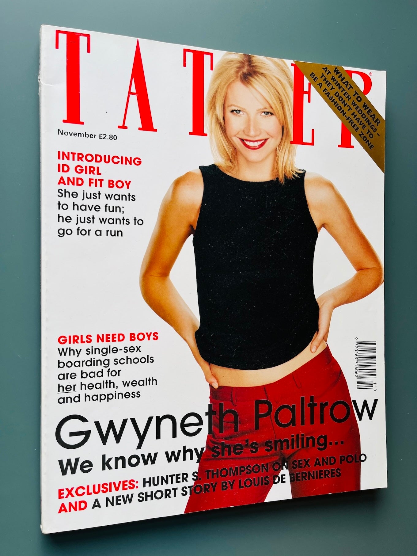 Tatler Magazine - Gwyneth PALTROW Hunter S Thompson