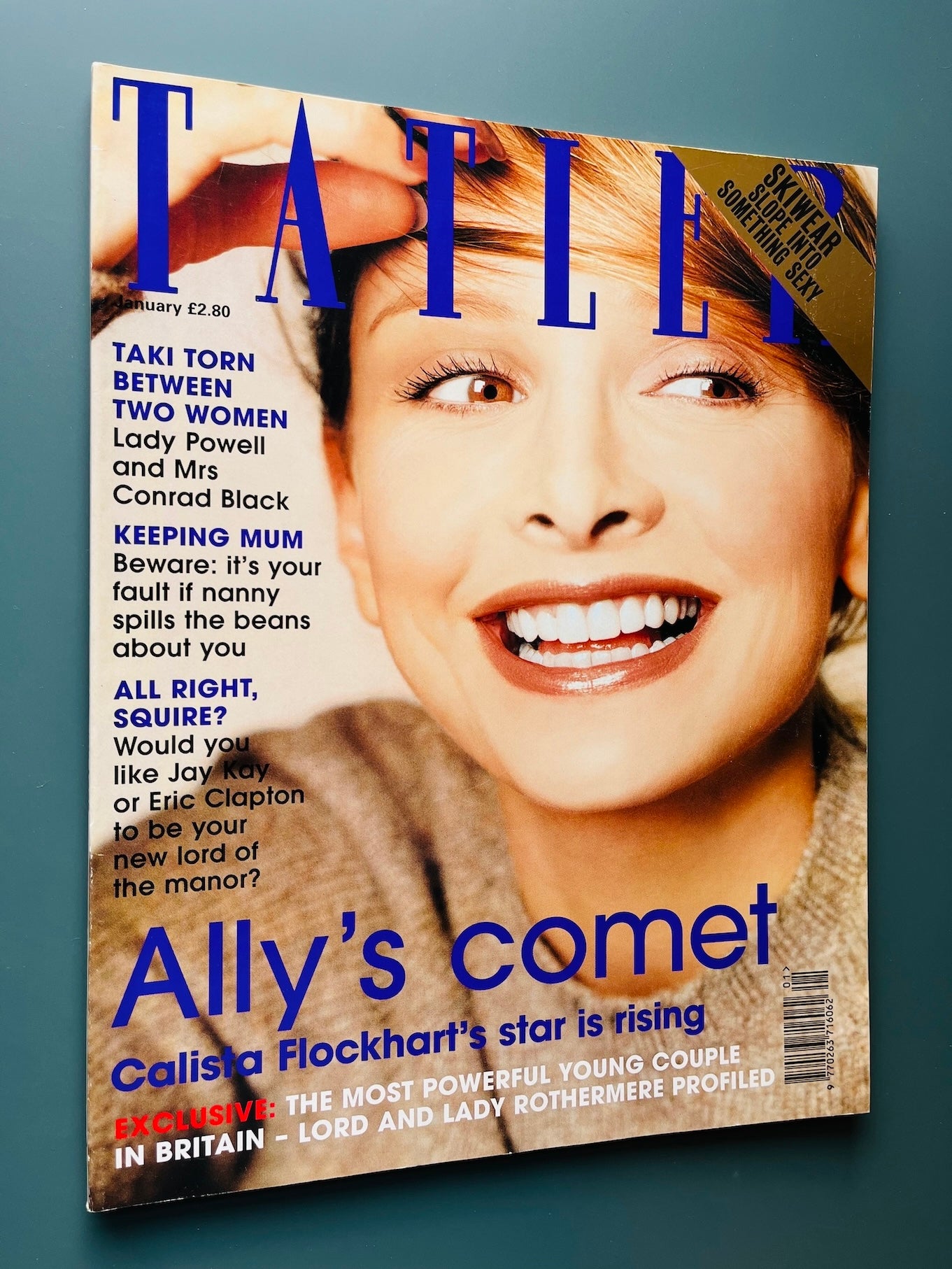 Tatler Magazine - Calista Flockhart Brenda Schad