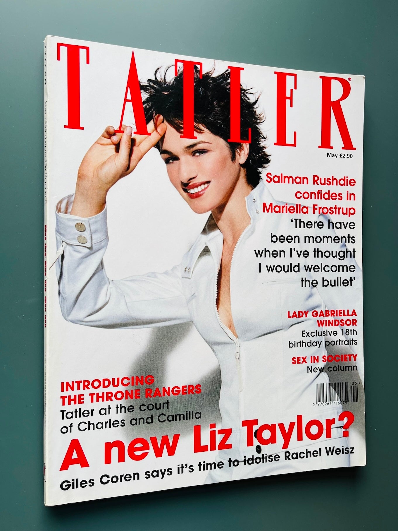 Tatler Magazine - Rachel Weisz RUPERT EVERETT Don McCullin