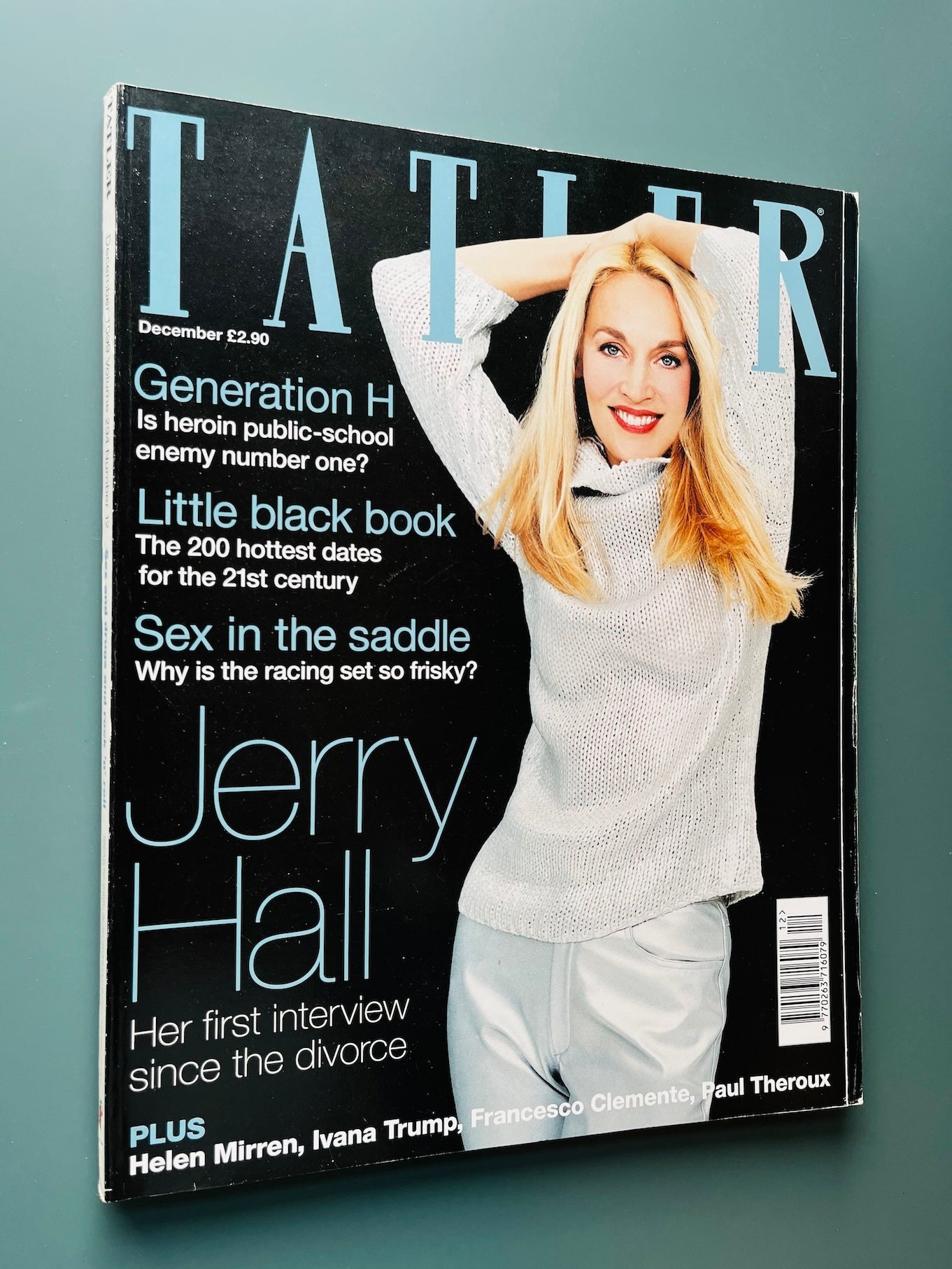 Tatler Magazine - JERRY HALL Sienna Guillory HELEN MIRREN