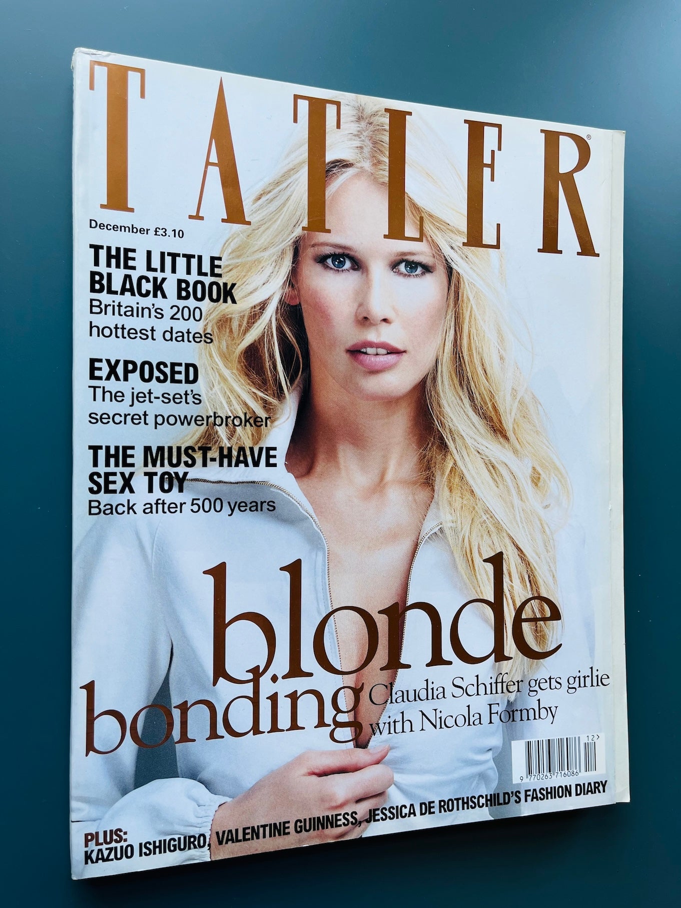 Tatler Magazine - Claudia Schiffer Cornelia Guest