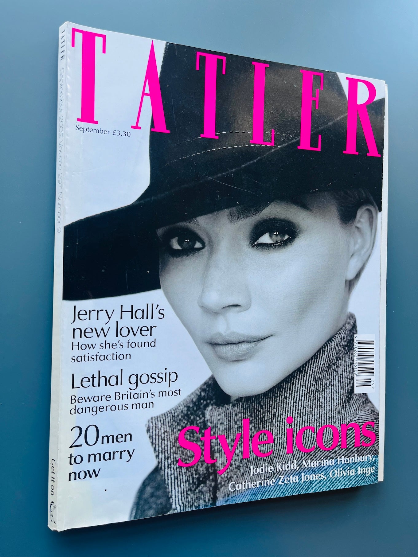 Tatler Magazine - Jodie Kidd JERRY HALL The Clash EMILY MORTIMER