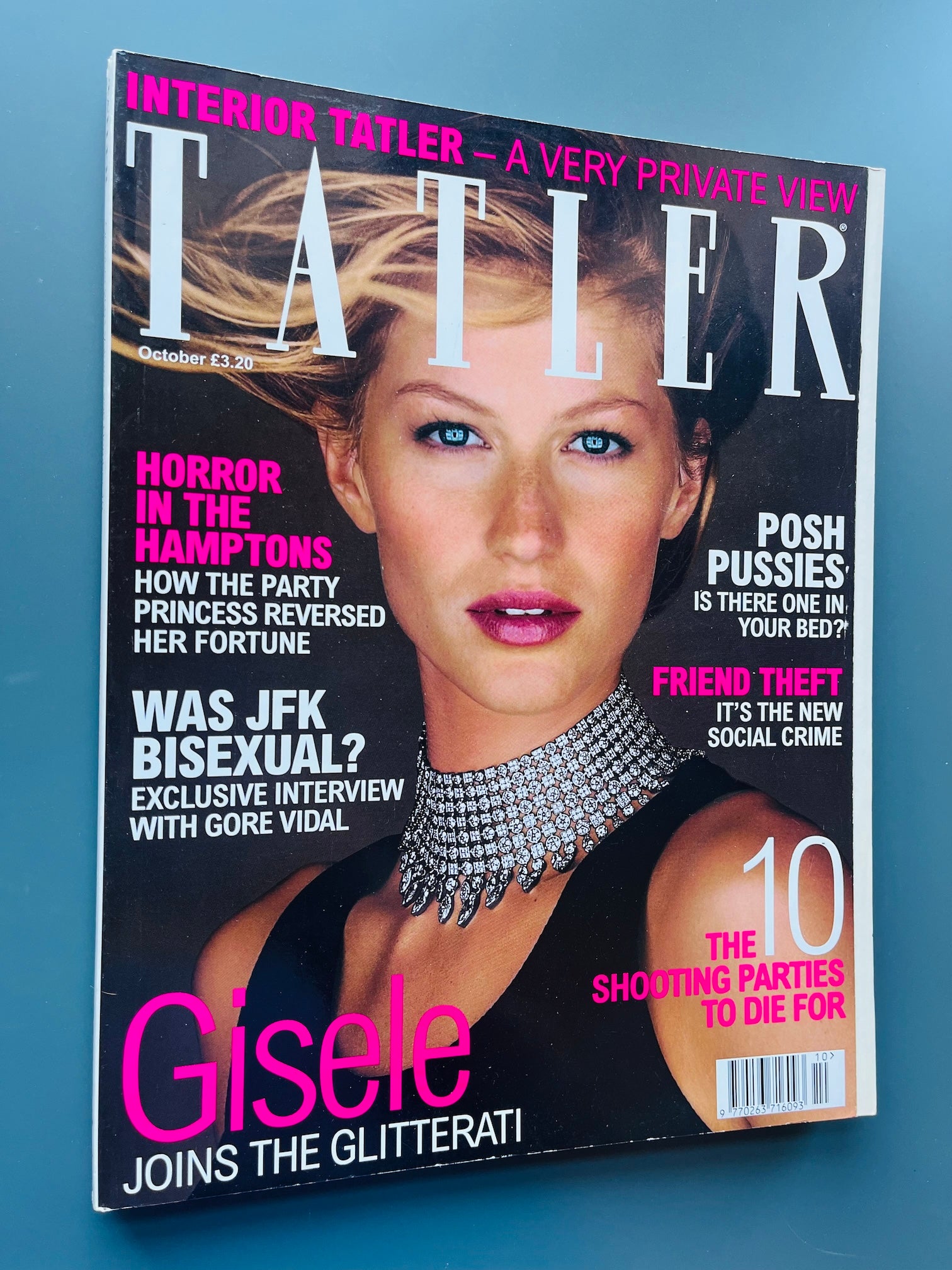 Tatler Magazine - GISELE BUNDCHEN Sienna Miller GORE VIDAL