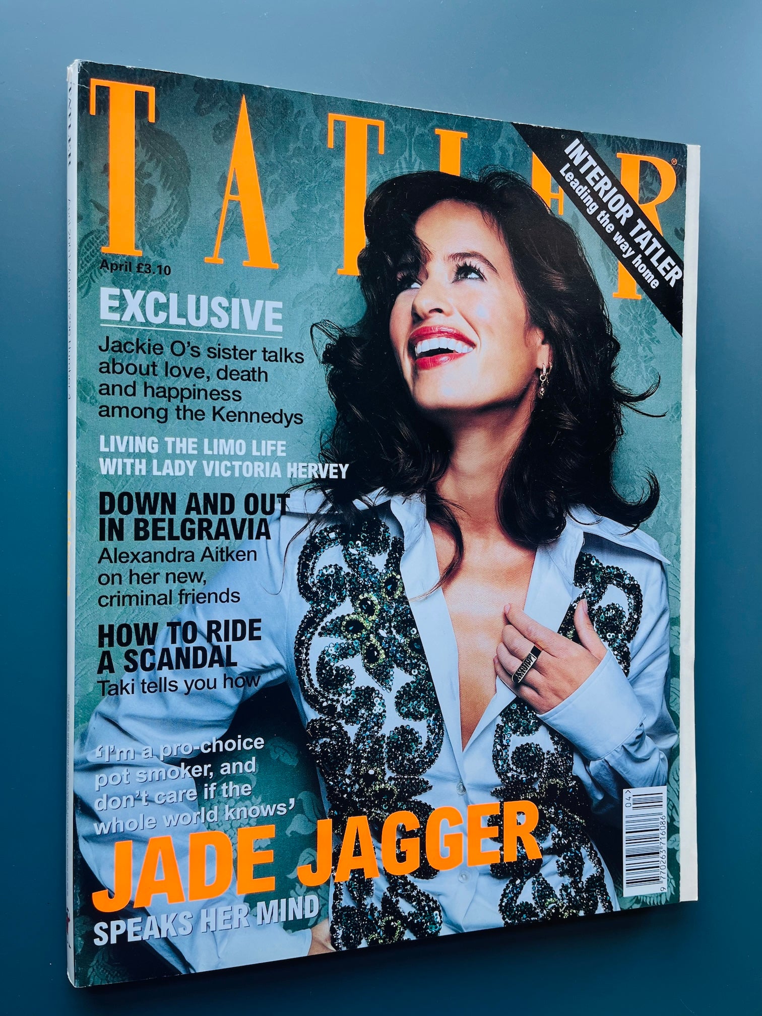 Tatler Magazine - JADE JAGGER Jasmine Guinness LADY VICTORIA HERVEY