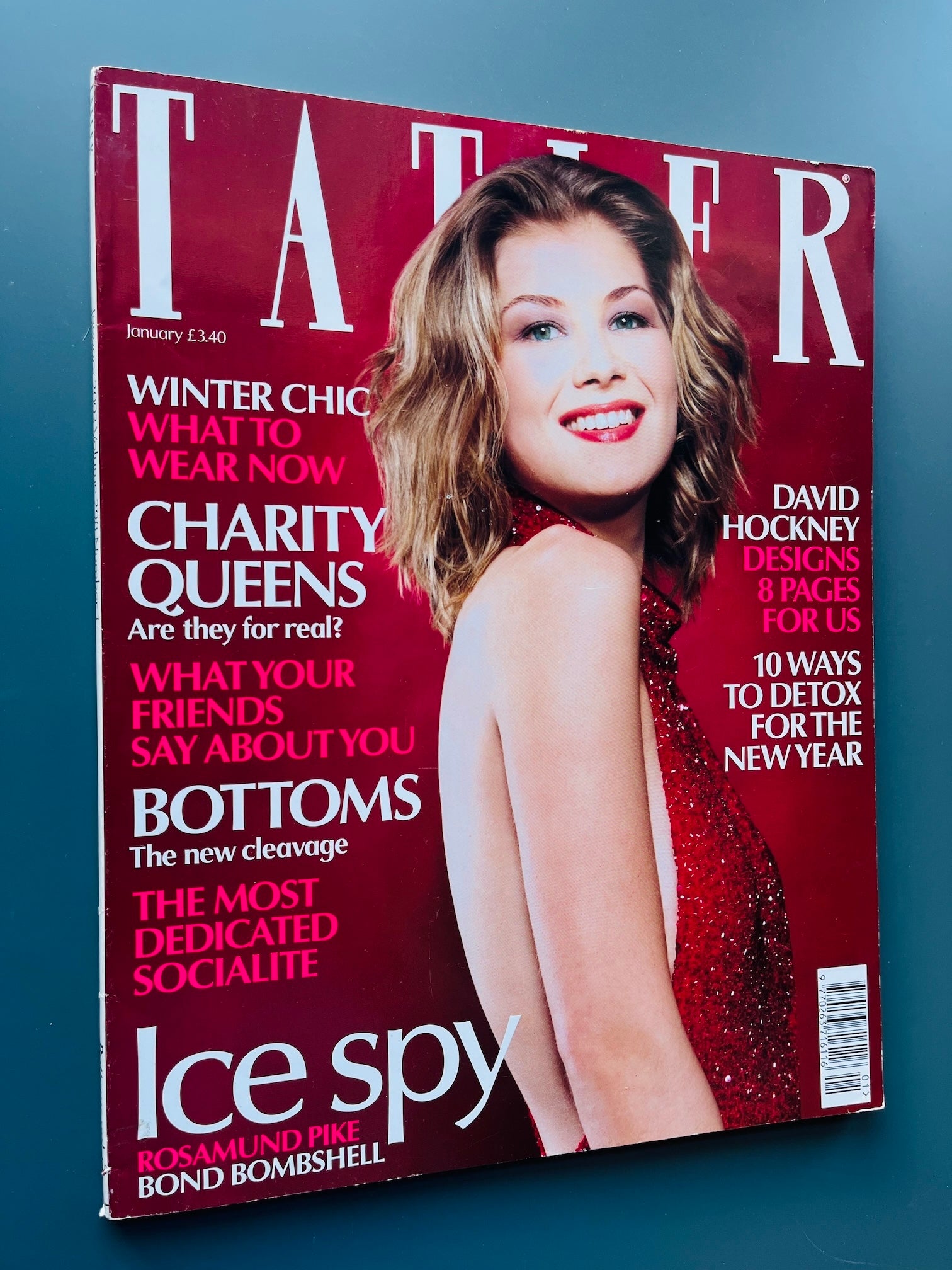 Tatler Magazine - ROSAMUND PIKE Natalia Vodianova DAVID HOCKNEY