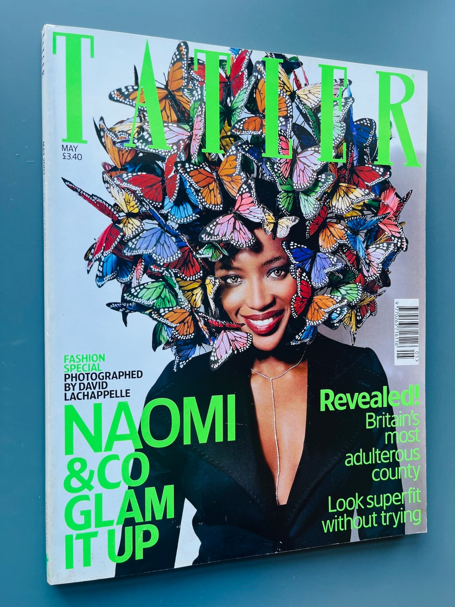 Tatler Magazine - Naomi Campbell KAROLNA KURKOVA Stephanie Seymour