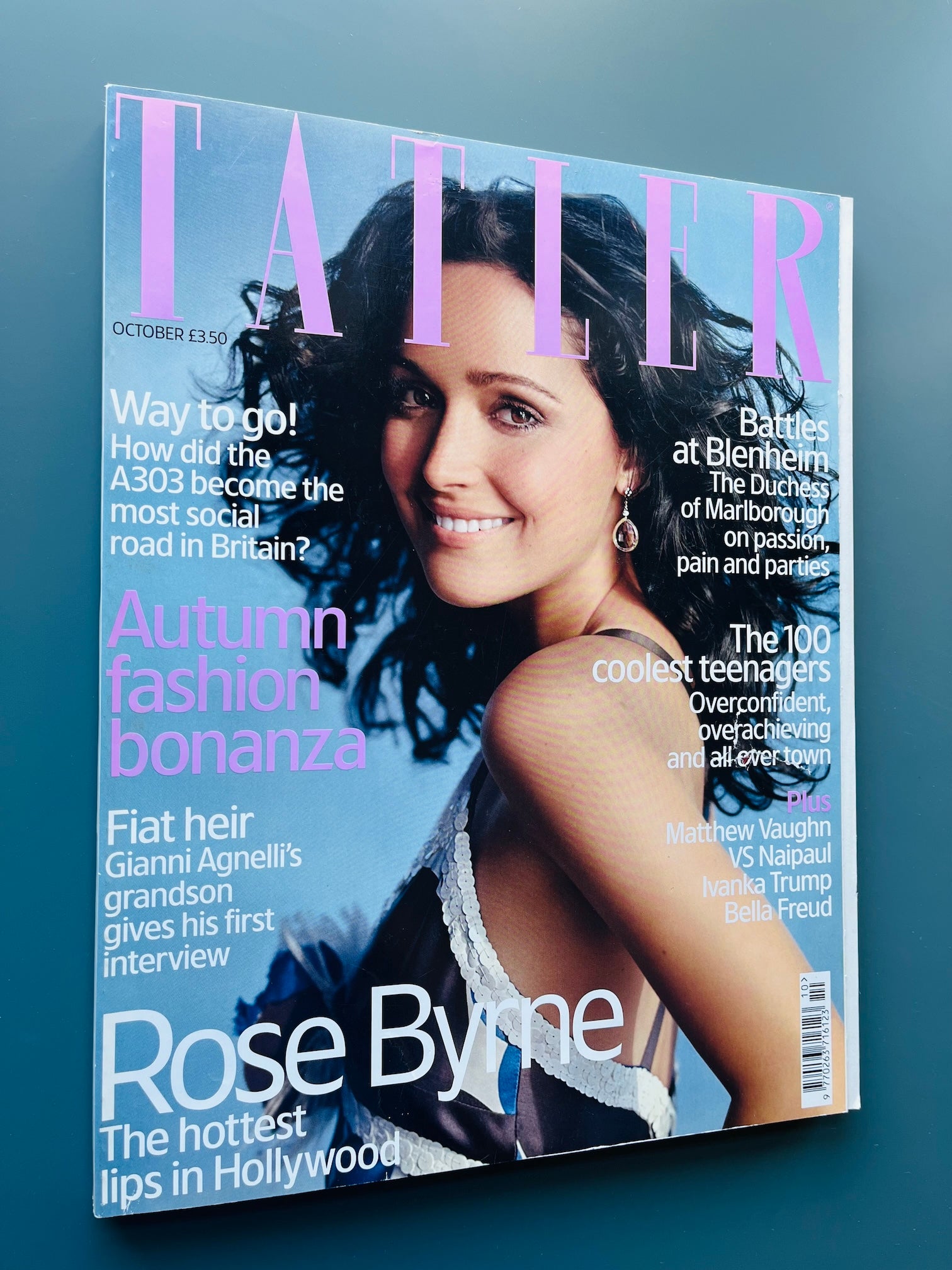 Tatler Magazine - ROSE BYRNE VS Naipaul LAPO ELKANN