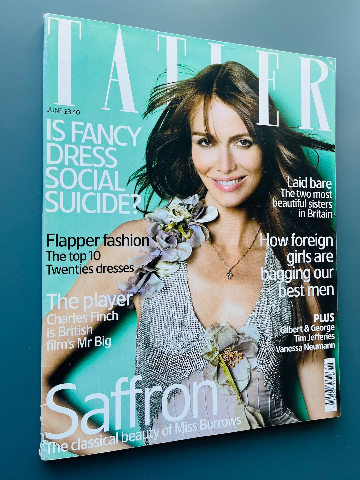 Tatler Magazine - SAFFRON BURROWS Gilbert & George