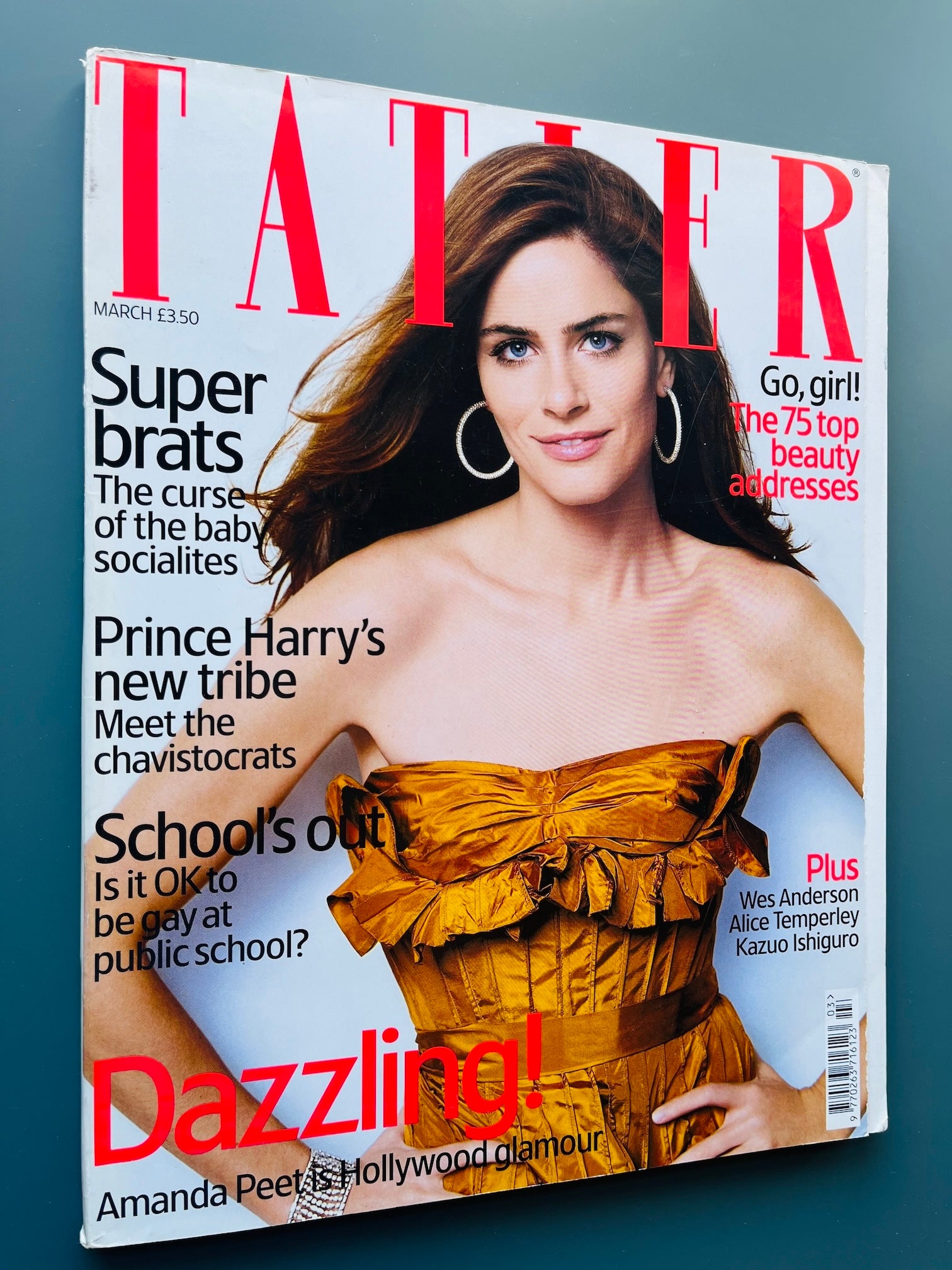 Tatler Magazine - Amanda Peet DITA VON TEESE Bee Shaffer