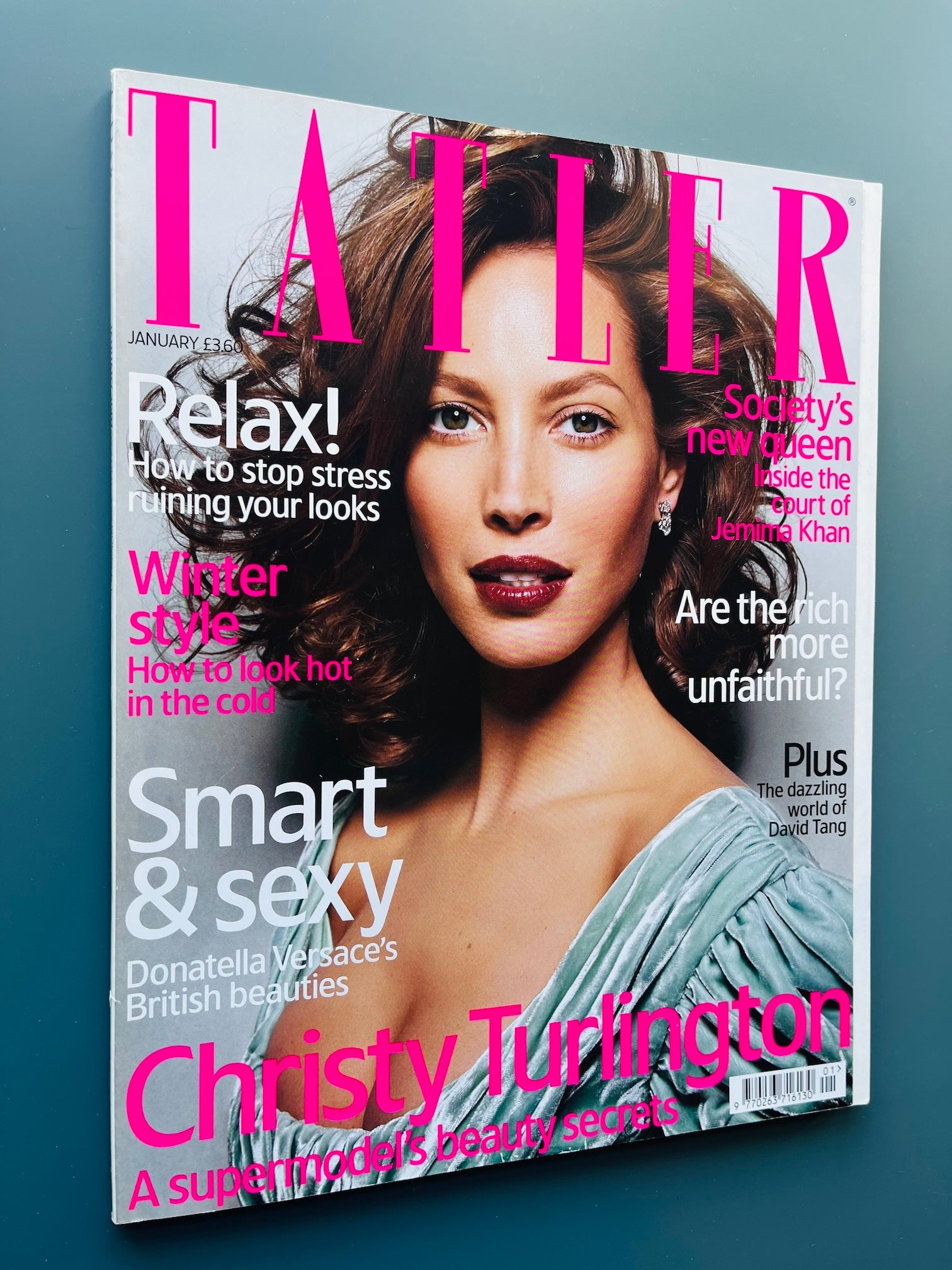 Tatler Magazine - CHRISTY TURLINGTON May Andersen