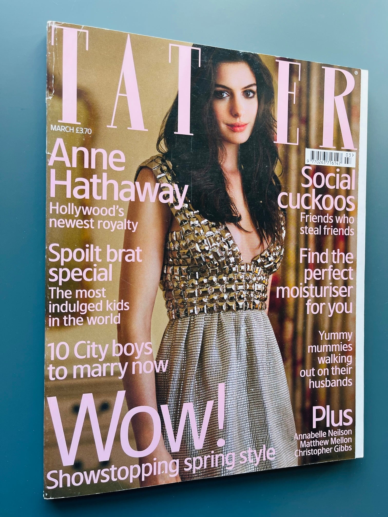 Tatler Magazine - Anne Hathaway NATALIA BELOVA Annabelle Neilson