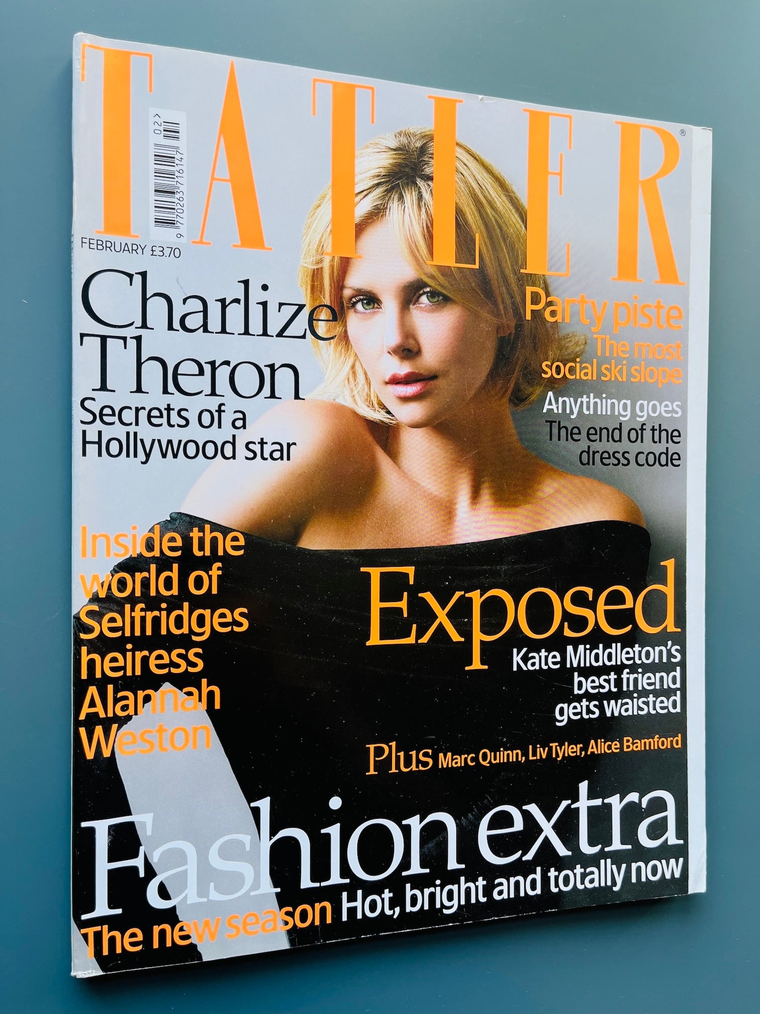 Tatler Magazine - Charlize Theron BELLA FRUED Tanya P