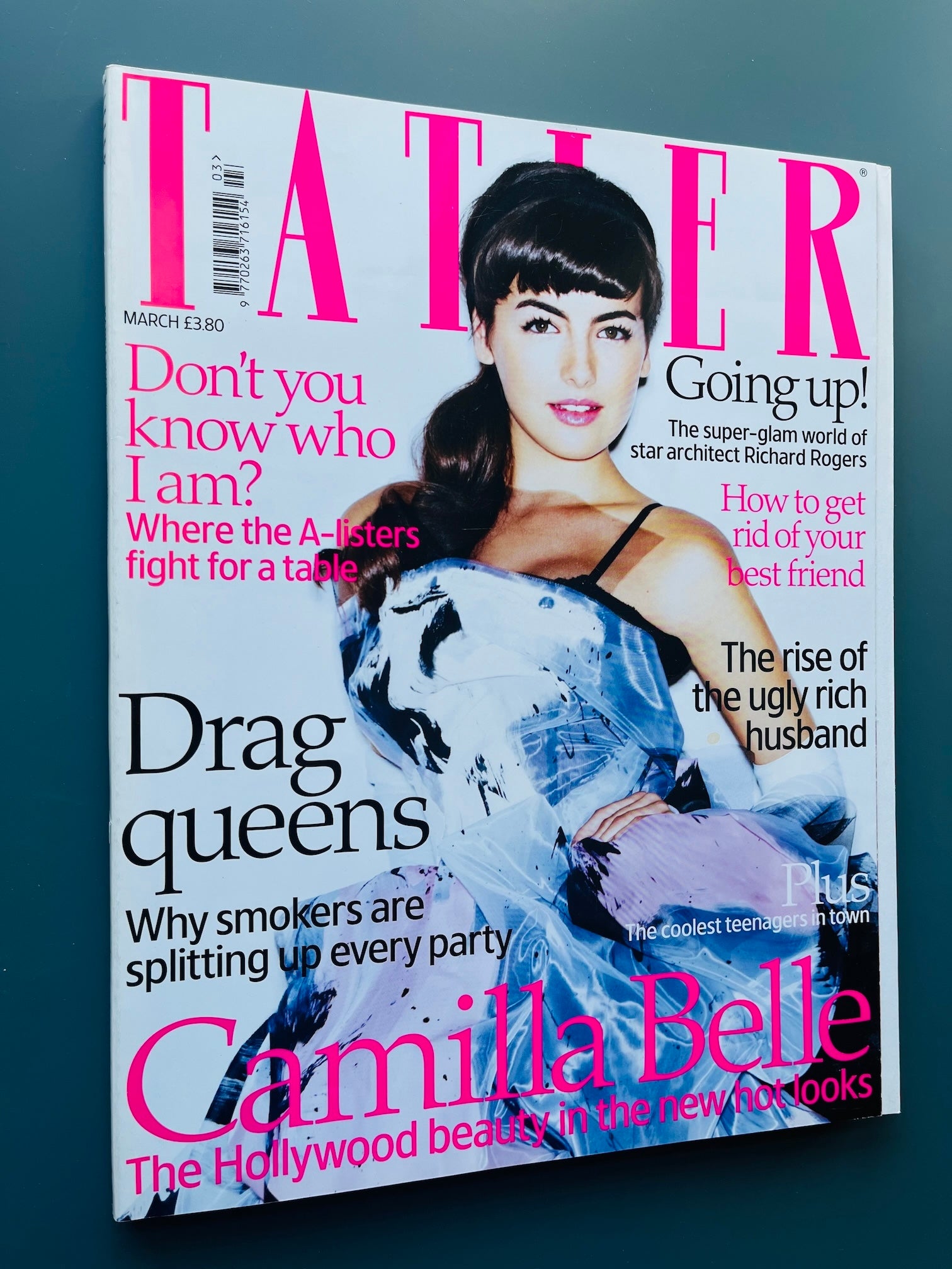 Tatler Magazine - Camilla Belle ANDREA RISEBOROUGH Rosie Huntington Whiteley