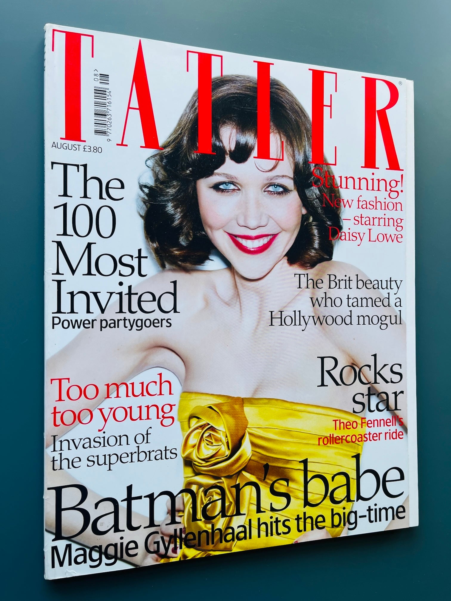Tatler Magazine - Maggie Gyllenhaal DAISY LOWE Georgina Chapman