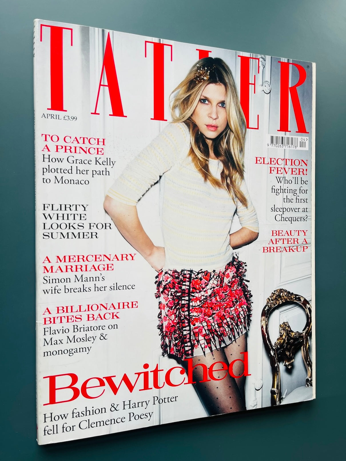 Tatler Magazine - Clemence Poesy