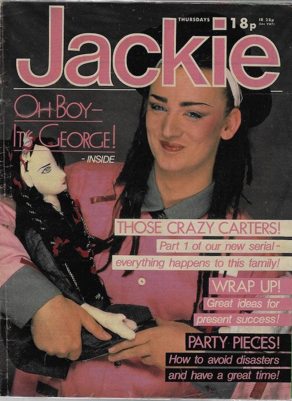 Jackie Magazine Boy George Magazine Canteen
