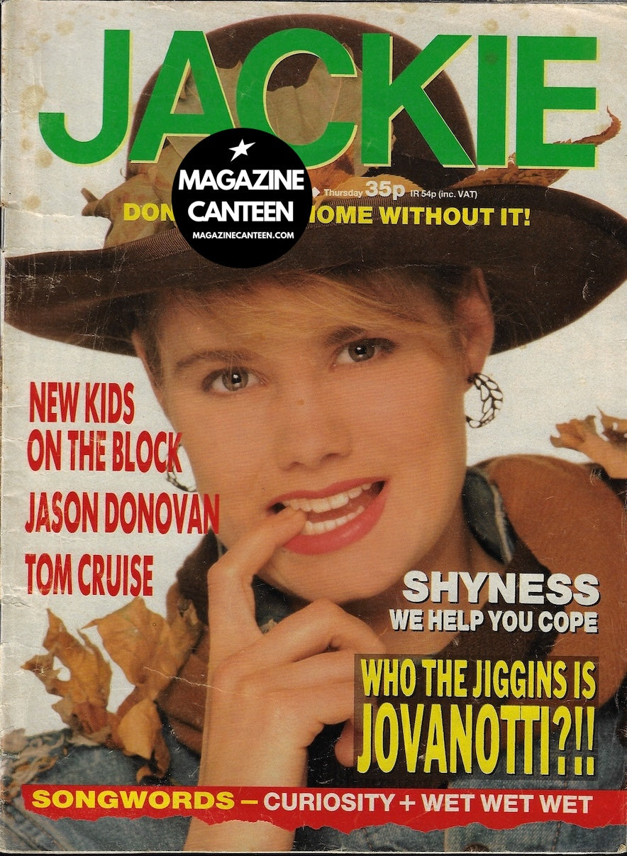 Jackie Magazine - Jovanotti Mark Thrippleton – magazine canteen
