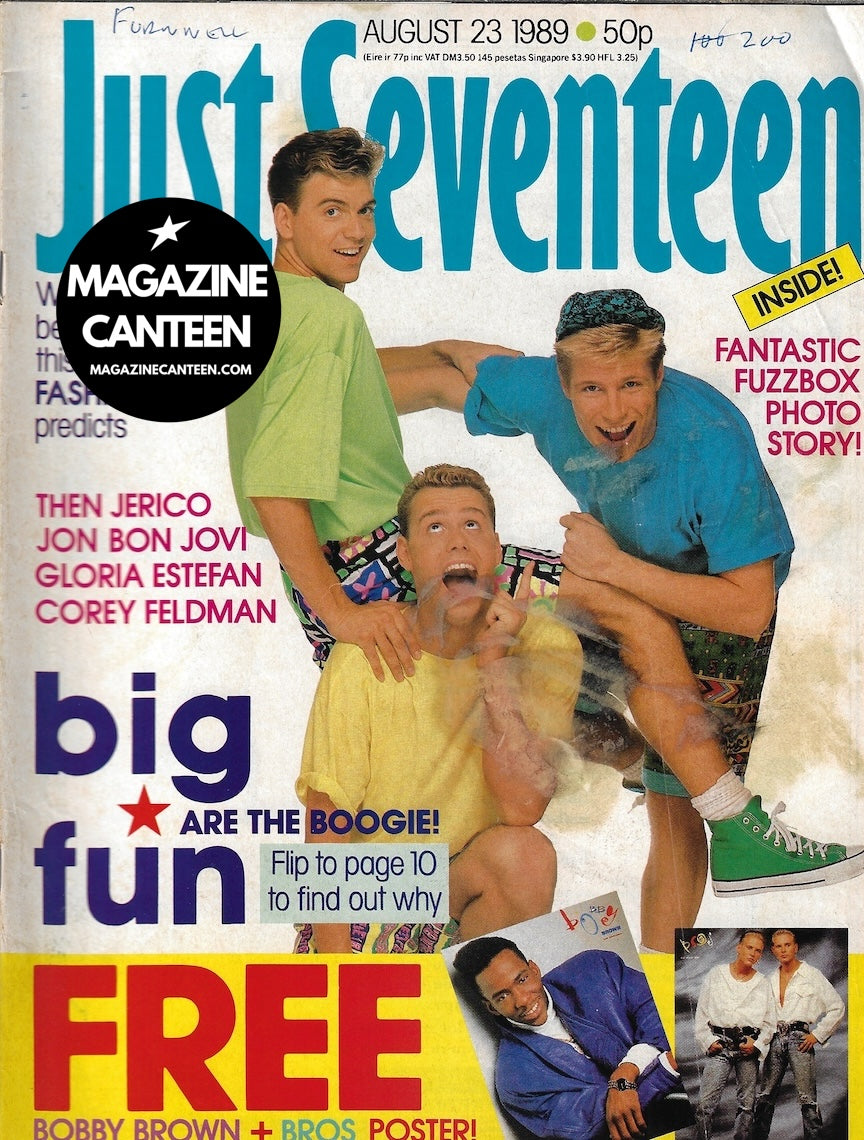 Just Seventeen Magazine - Big Fun FUZZBOX Mark Powley – magazine canteen