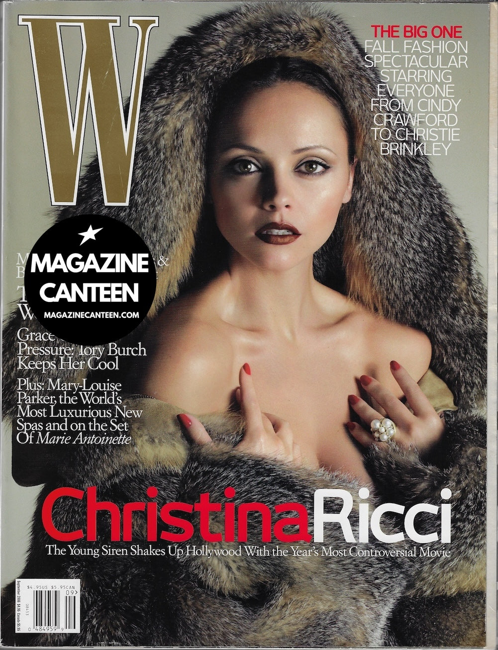 W Magazine - Christina Ricci KATE MOSS Natalia Vodianova