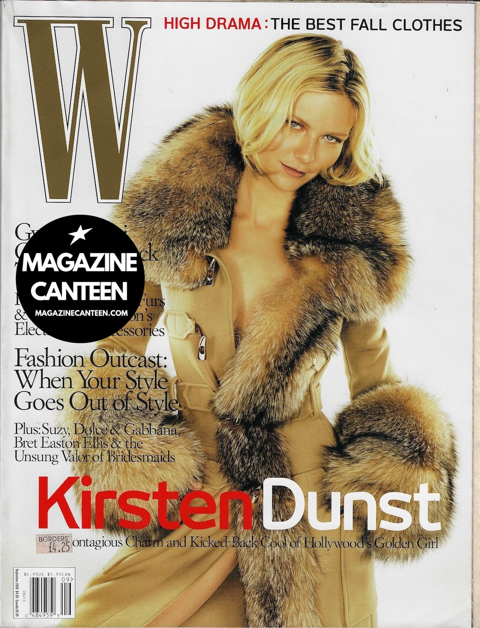 W Magazine - Kirsten Dunst BRUCE WEBER Tasha Tilberg