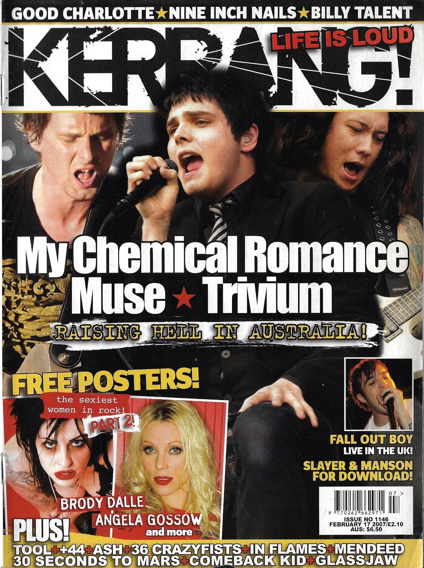 Kerrang Magazine - Big Day Out Jared Leto – magazine canteen