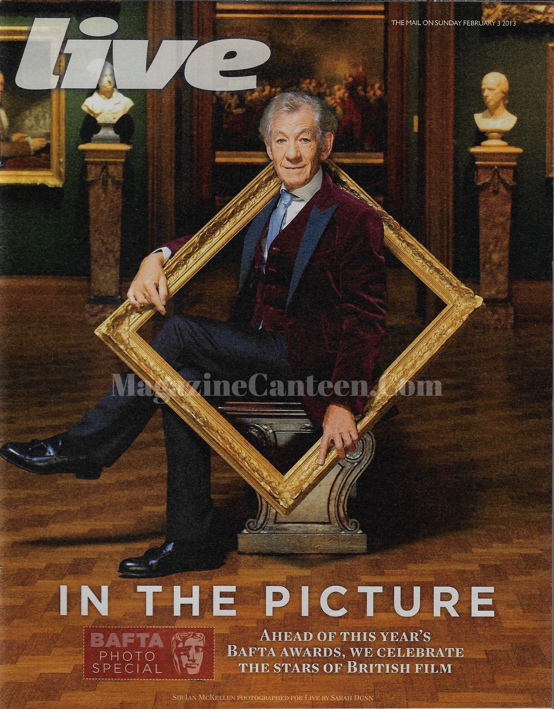 Live Magazine - Ian McKellen – magazine canteen