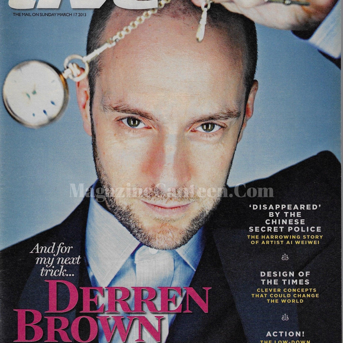 Live Magazine - Derren Brown – magazine canteen