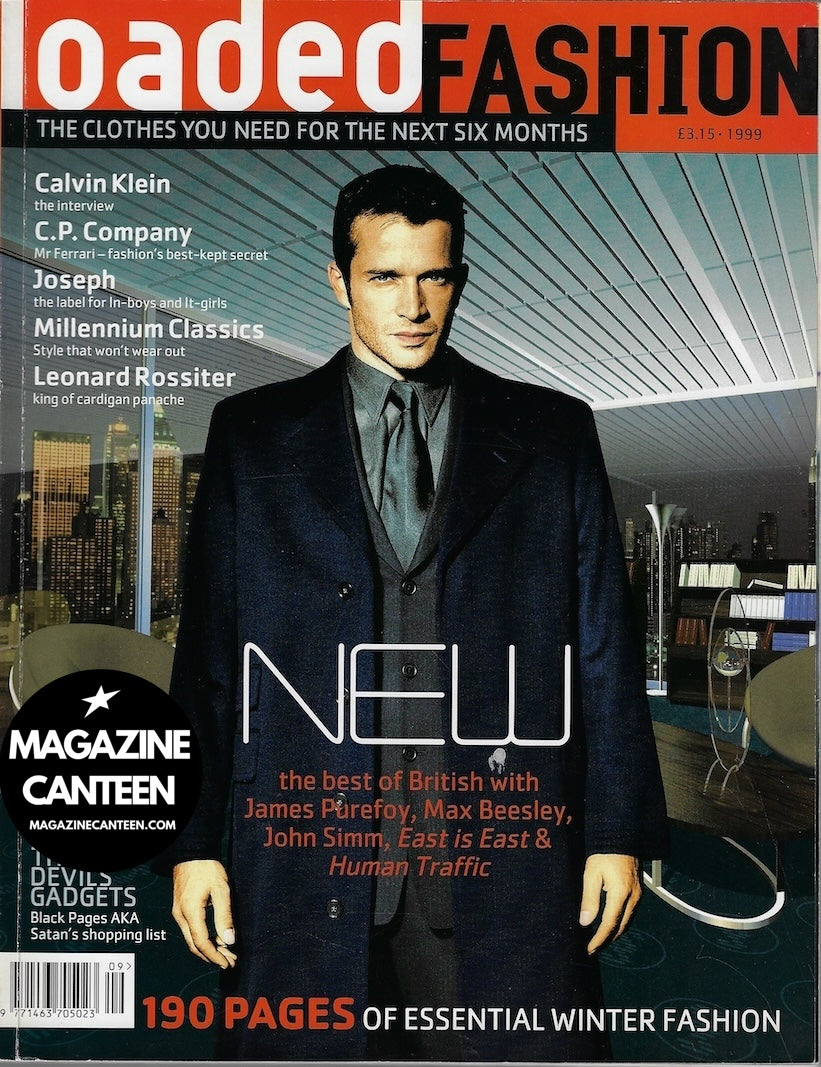 Loaded Fashion Magazine - James Purefoy DANNY DYER John Simm