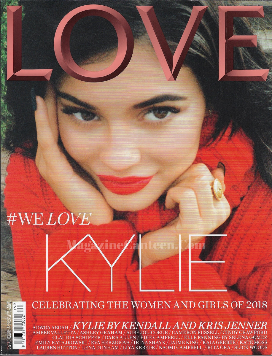 Love Magazine 19 Kylie Jenner Magazine Canteen