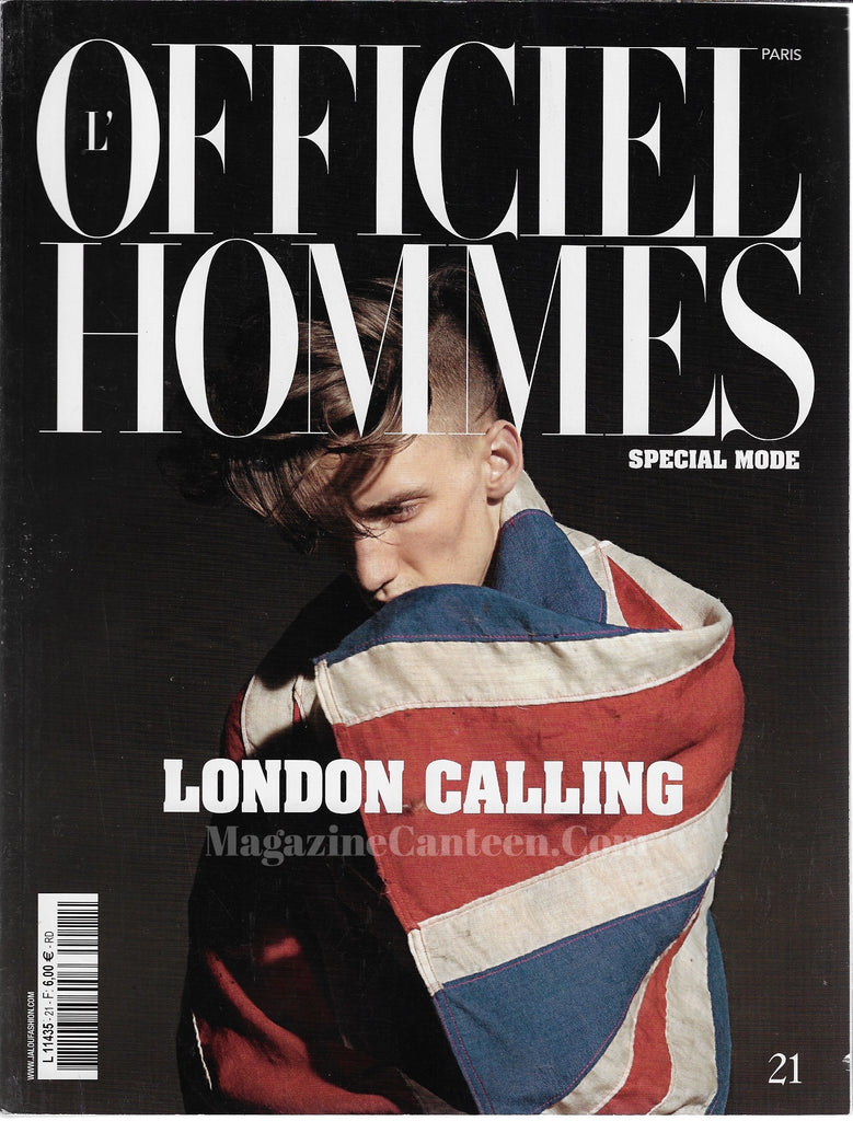 Travis Scott 'L'Officiel Hommes Italia' Cover