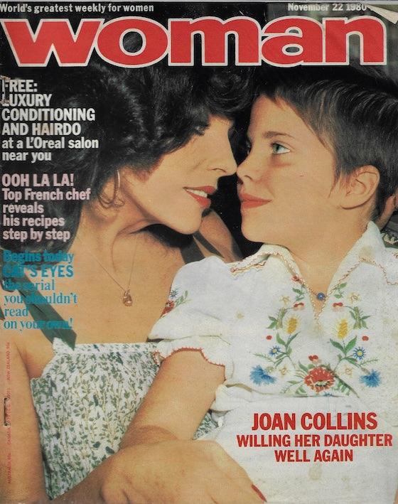 Woman Magazine Joan Collins John Hurt Magazine Canteen