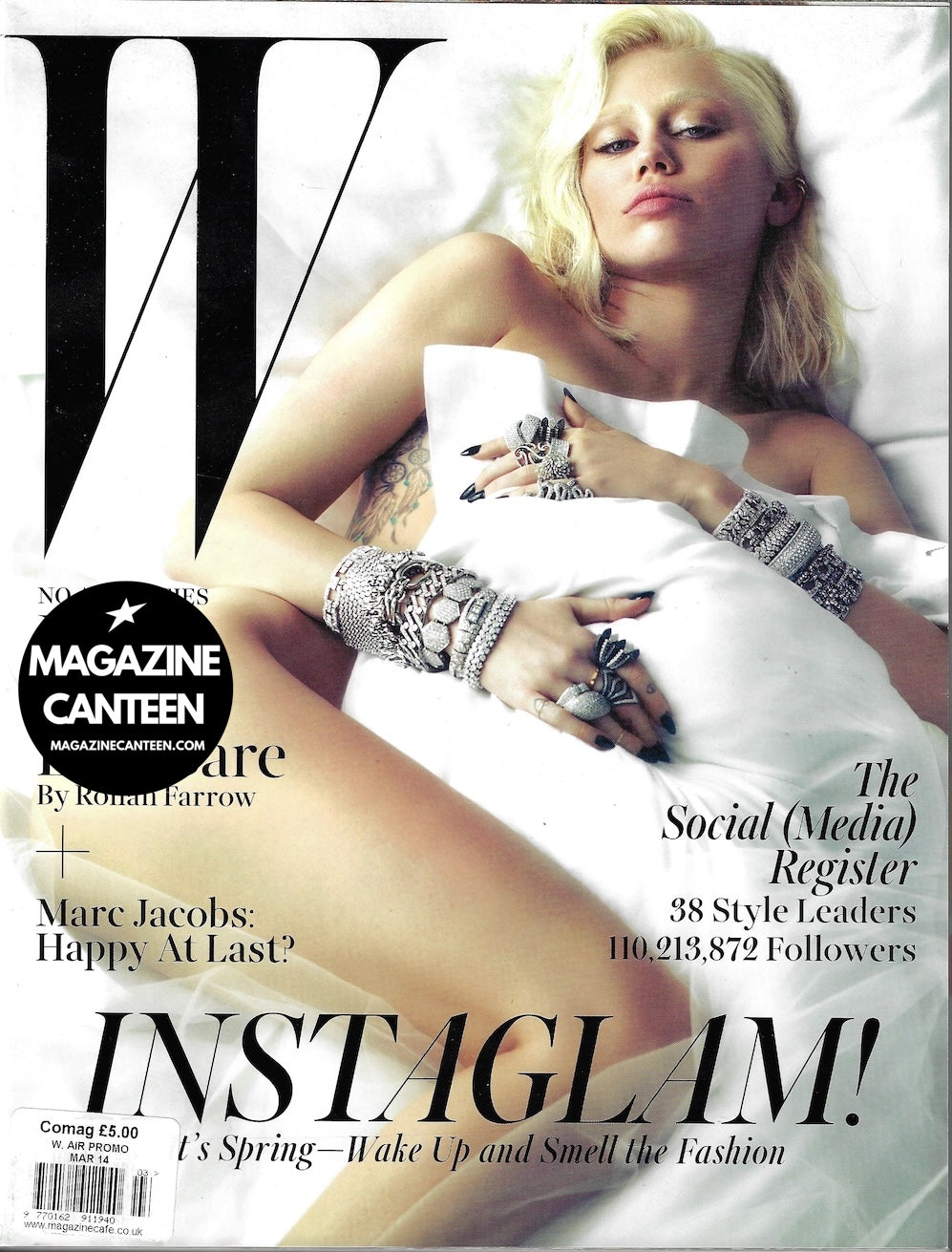W Magazine - Miley Cyrus DAVID GANDY Luke Evans Isabeli Fontana