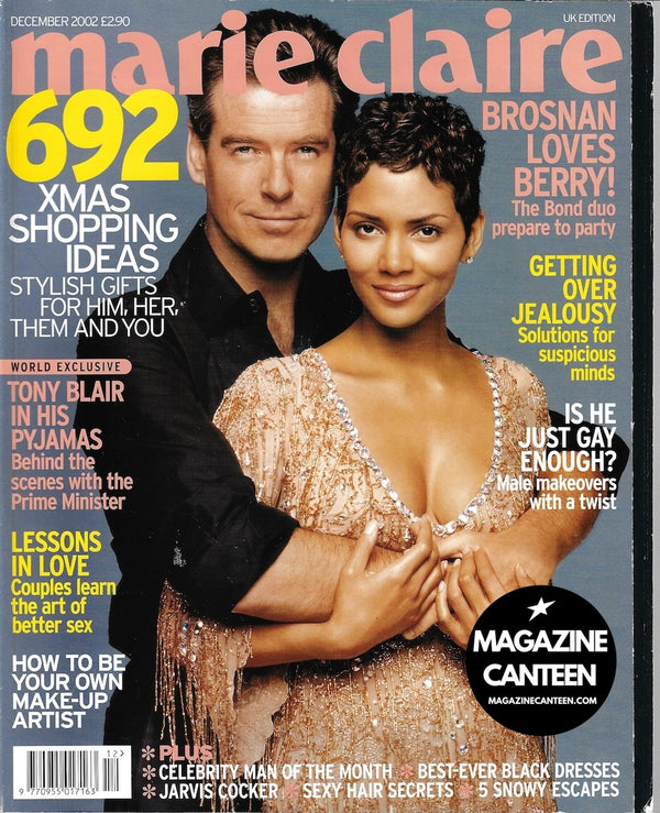 Marie Cocker Marie Claire Magazine - Pierce Brosnan JARVIS COCKER Halle Berry PULP ...