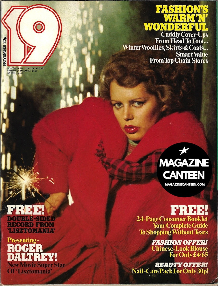 19 Magazine - Graham Hughes ROGER DALTREY The Who BIBA