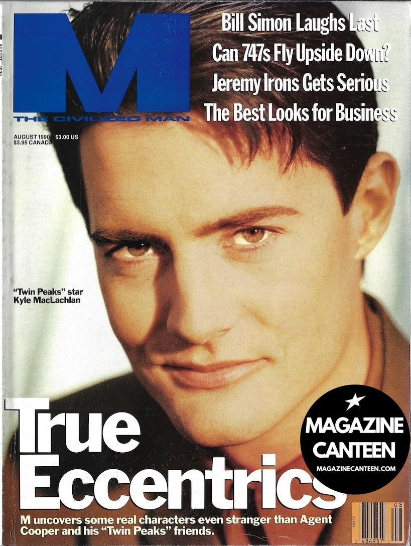 M Magazine - Kyle MacLachlan JEREMY IRONS Terry O'Neill – magazine canteen
