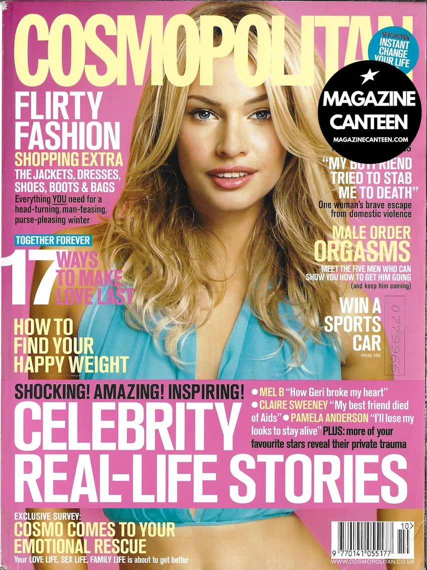 Cosmopolitan Magazine - Kristy Hinze LUKE GOSS Mel B Spice Girls NATAL ...