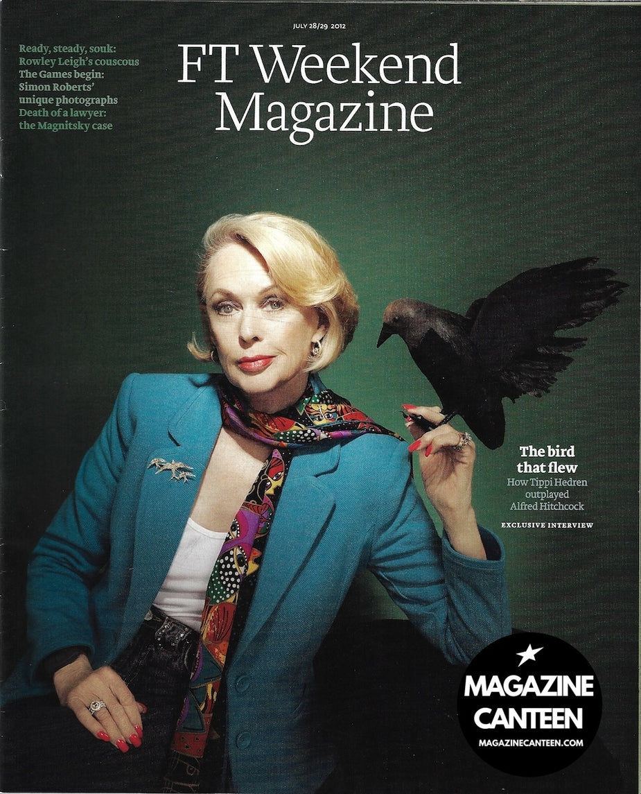 FT Weekend Magazine - Tippi Hedren Fay Weldon – magazine canteen
