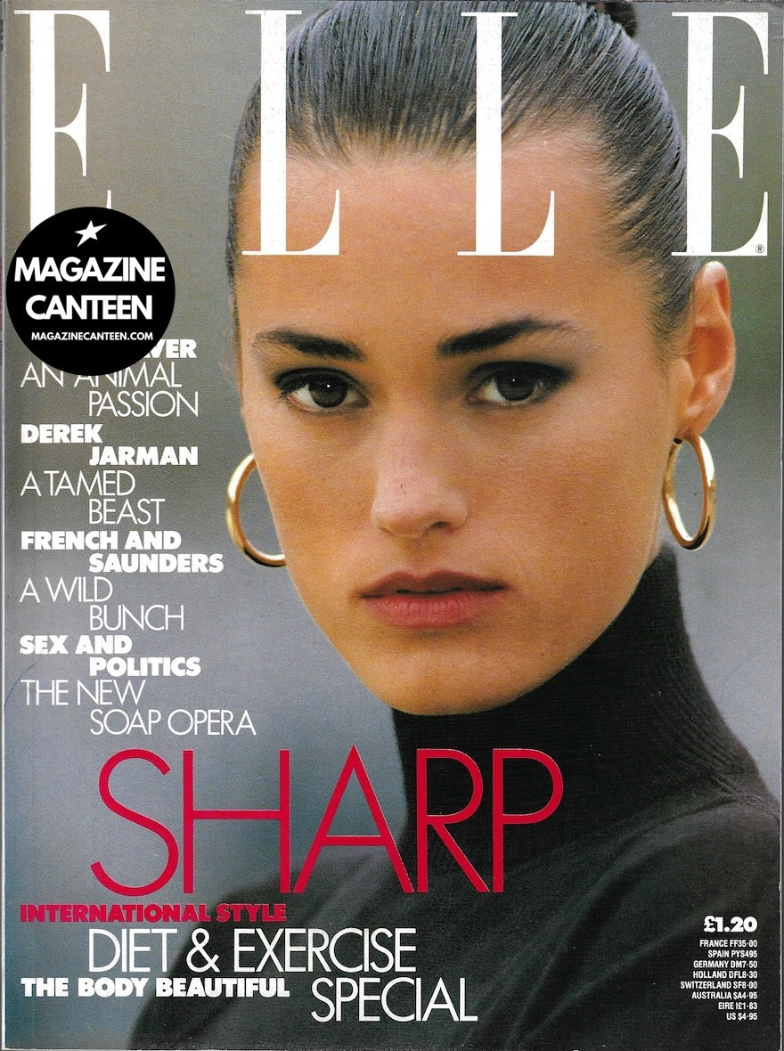 Elle Magazine - YASMIN LE BON Sigourney Weaver DEREK JARMAN