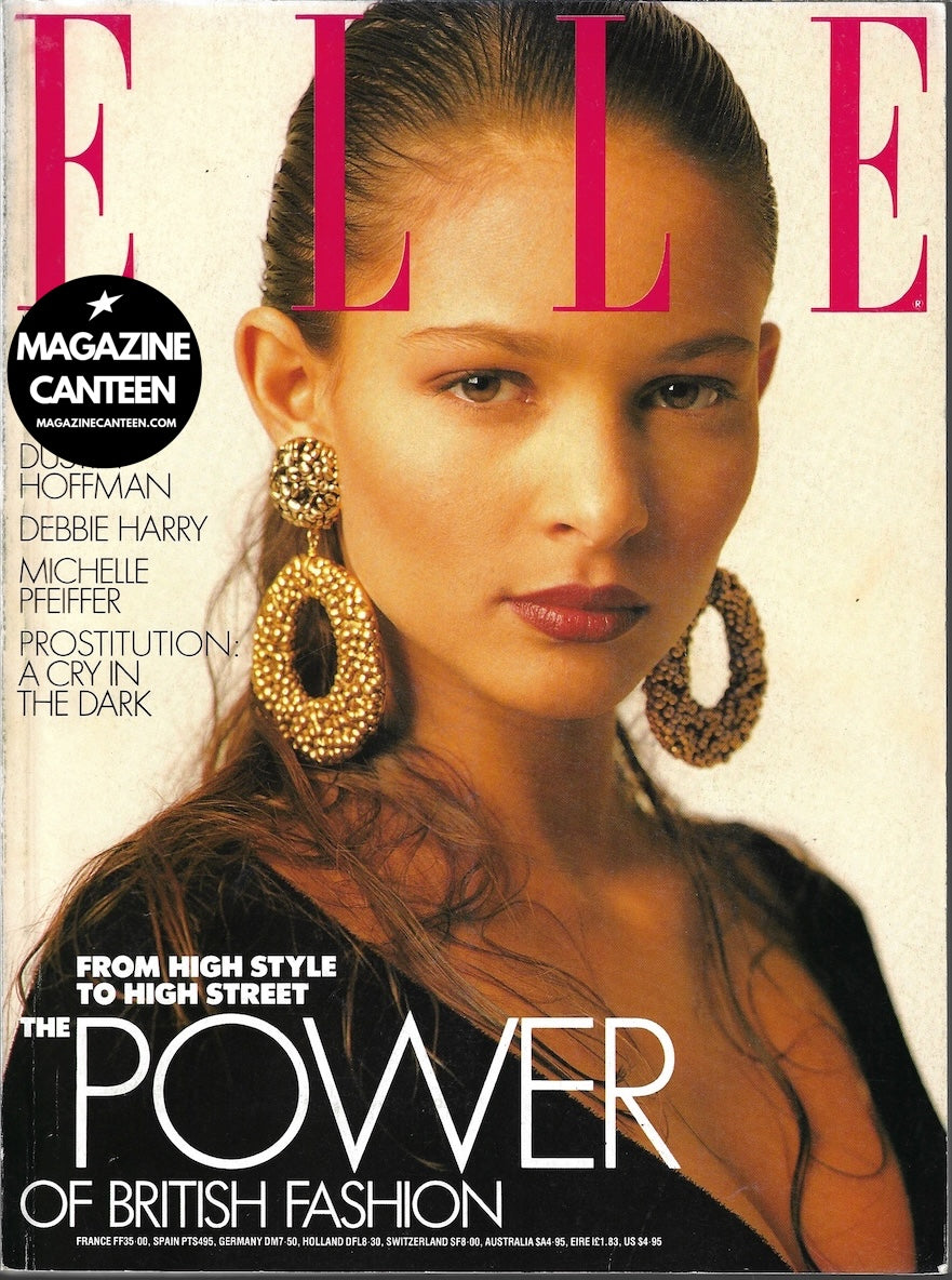 Elle Magazine - Maria Louisa DUSTIN HOFFMAN Debbie Harry CLAUDIA SCHIFFER