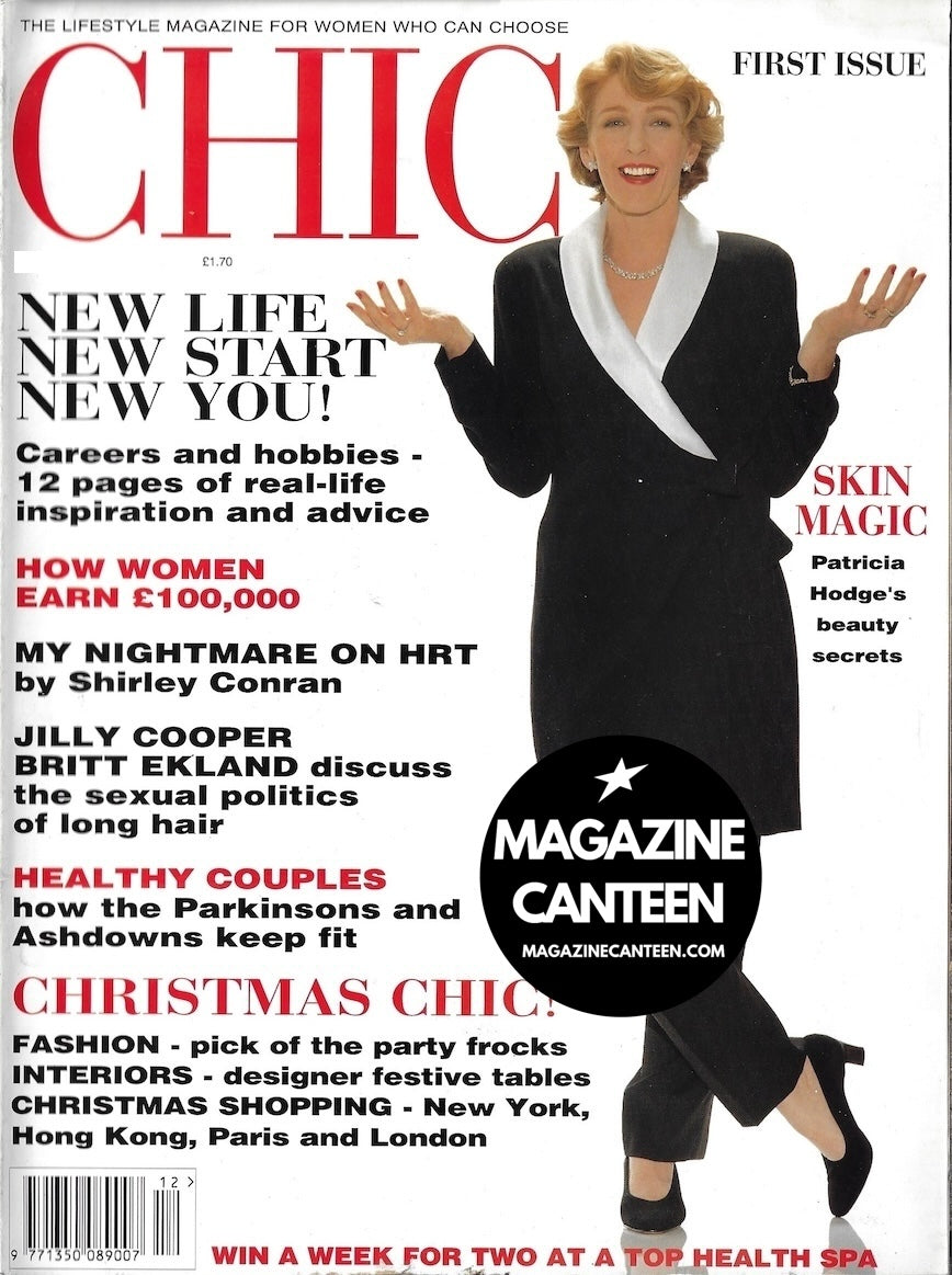 Chic Letters Magazine Chic Magazine - Patricia Hodge TANIA MALLETT – magazine canteen
