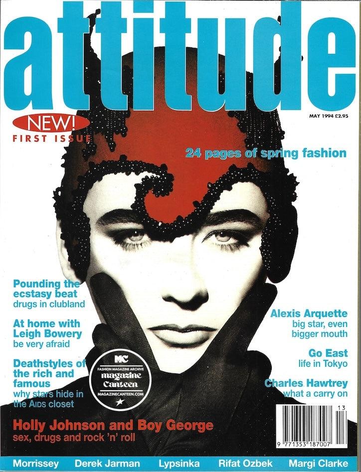 Attitude Magazine 1 Boy George Leigh Bowery Holly Johnson Magazine