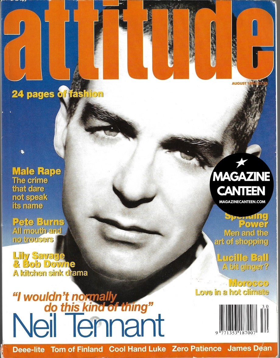 Attitude Magazine 4 - Neil Tennant PET SHOP BOYS Pete Burns PAUL O'GRADY