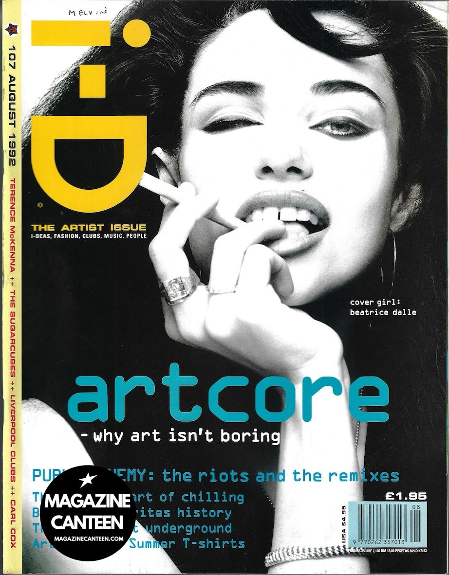 I-D Magazine 107 - Beatrice Dalle Grafitti Emma Balfour 1992